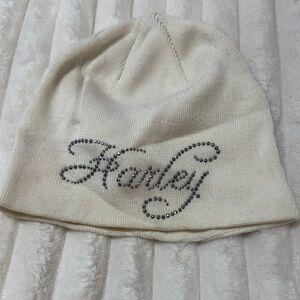Harley-Davidson Off-White Knit Beanie